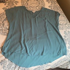 Teal Blouse